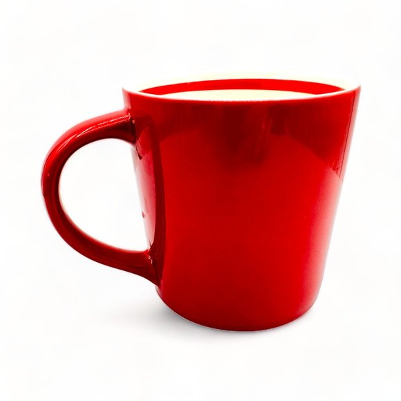 Starbuck Red and White Mug - Bone China - Picture 3 of 6